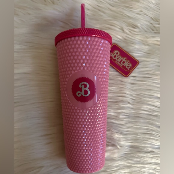 Barbie Pink Studded Acrylic Cup - Picture 2 of 5